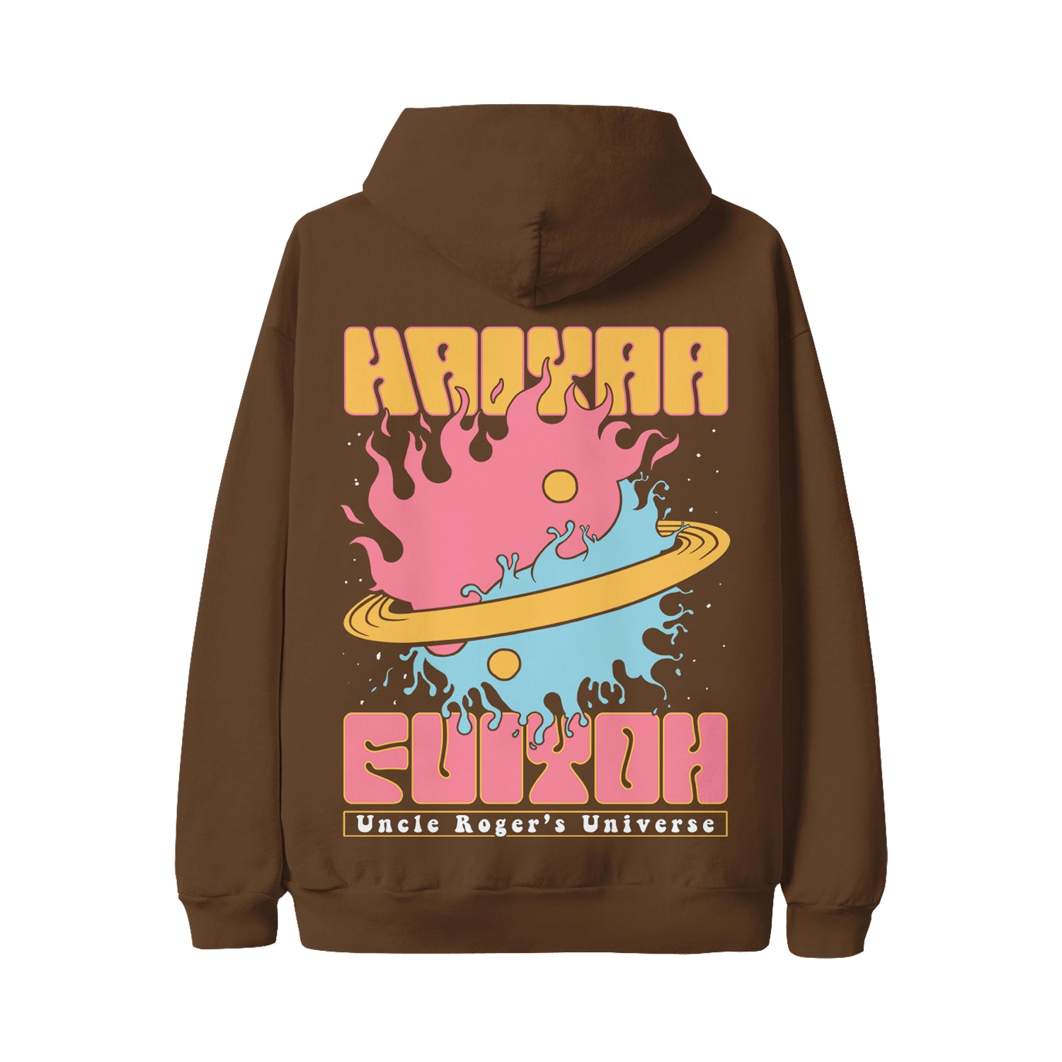 Haiyaa Fuiyoh Brown Hoodie